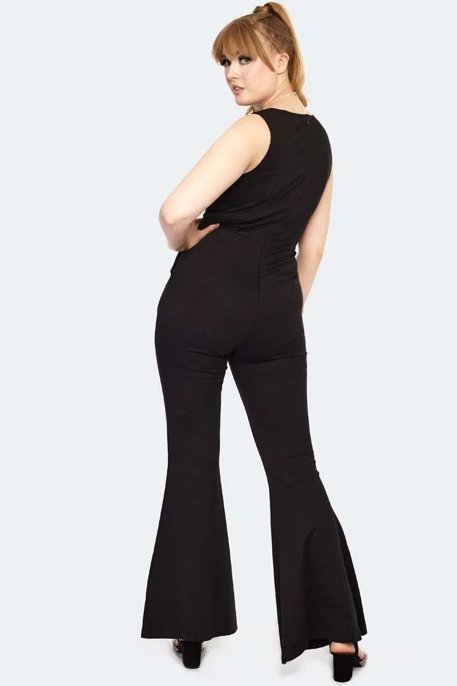 60s Flare Jumpsuit