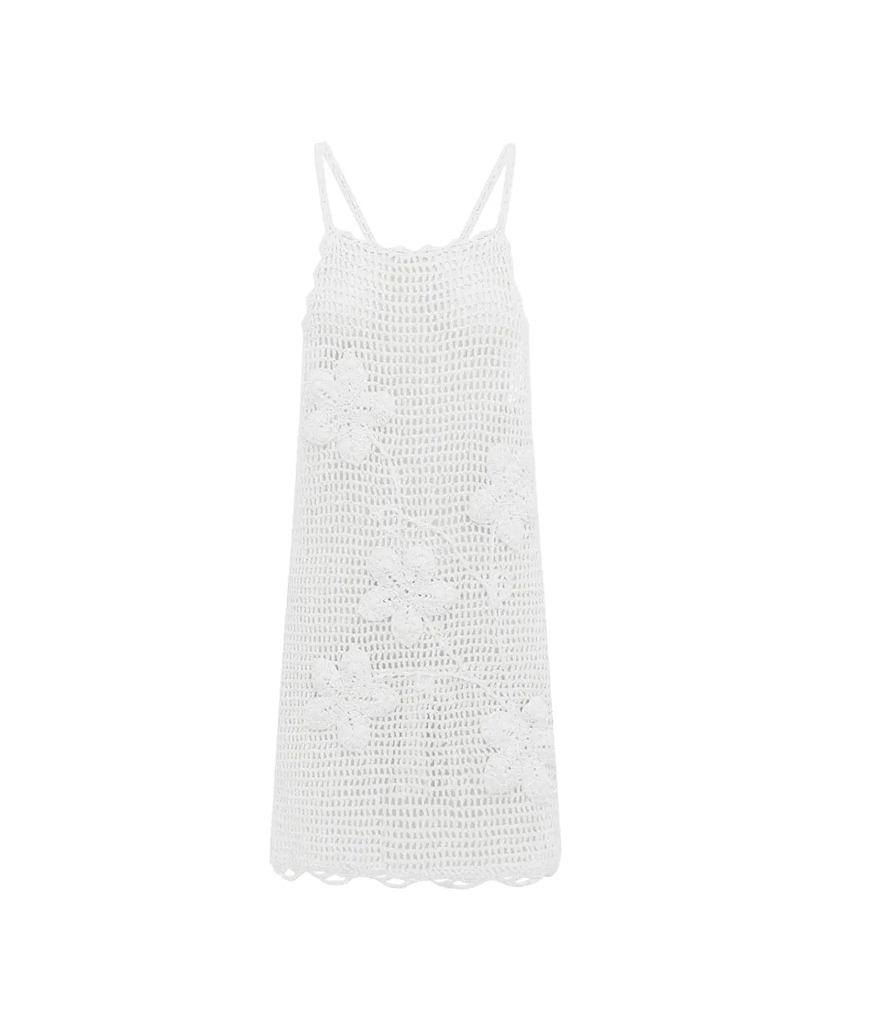 ADELAIDE DRESS- WHITE