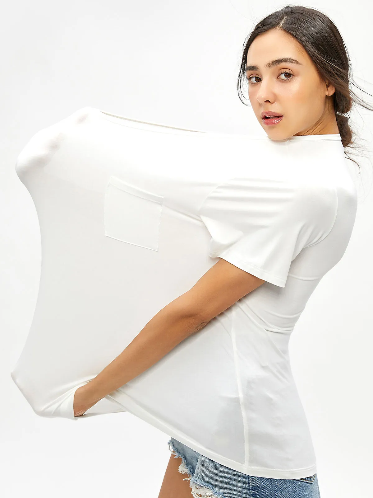 AHA Eco Soft Bamboo Viscose T-Shirt with Pocket