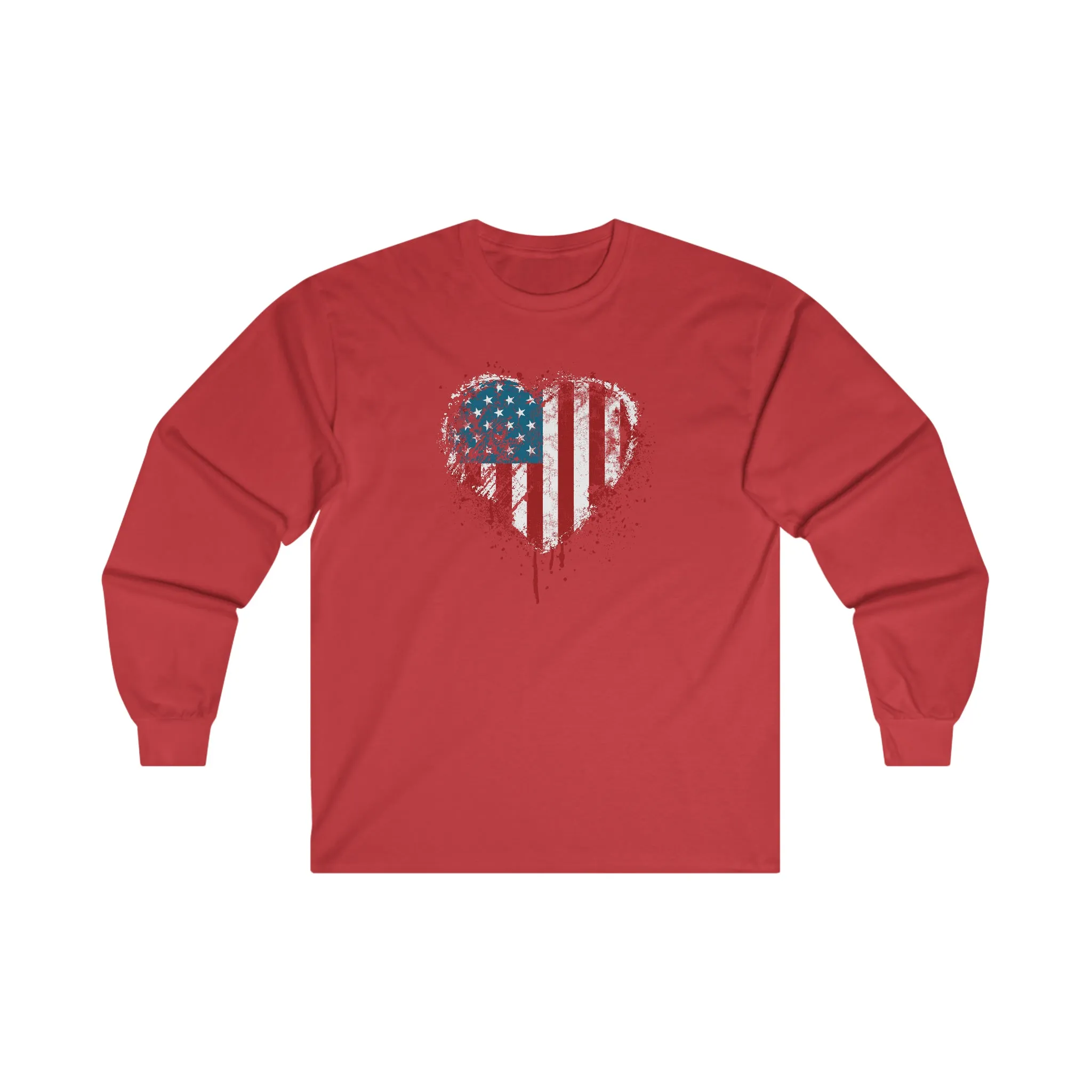 American Heart Long Sleeve Tee