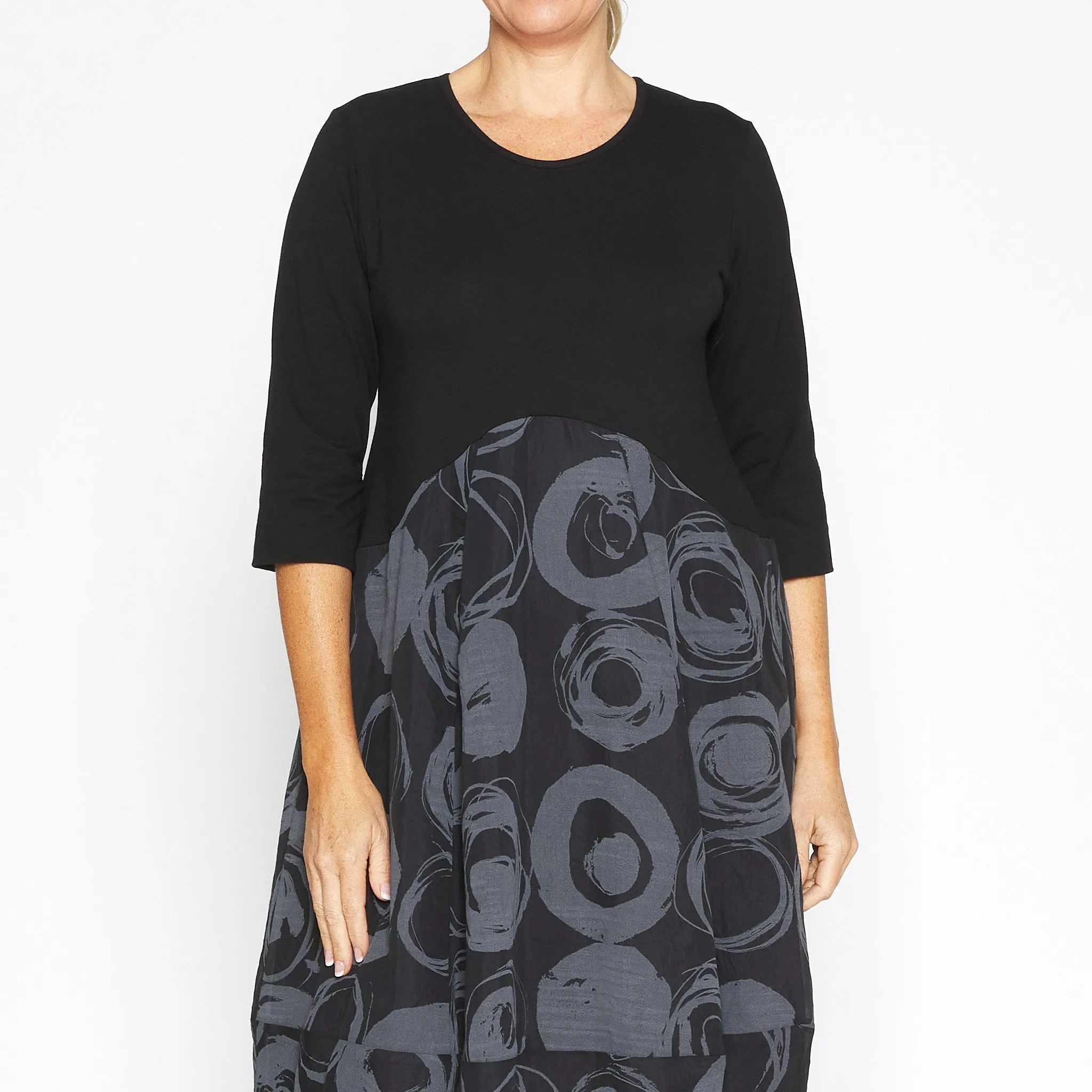 Archer Pewter Circles Dress