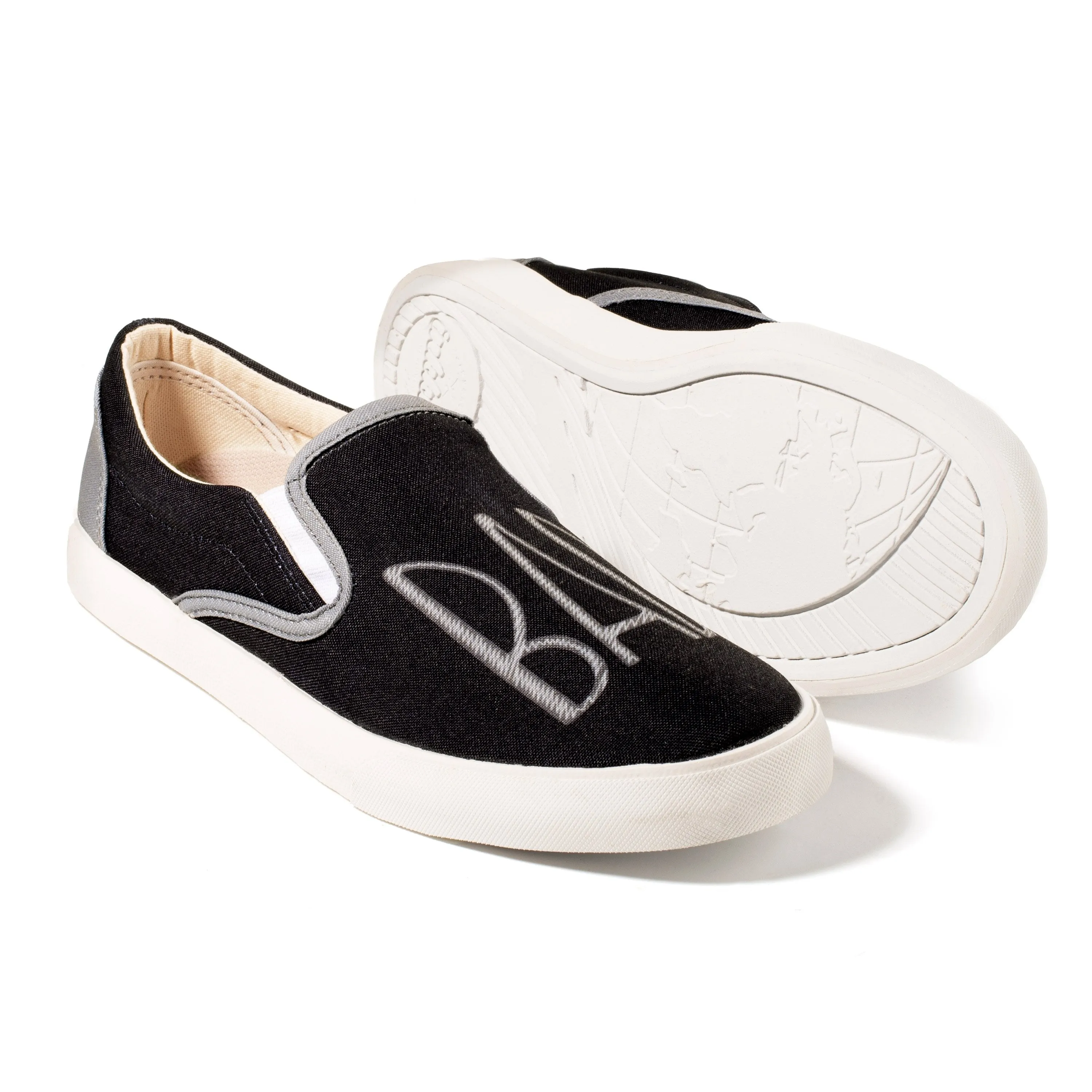 BADass - Black Slip On