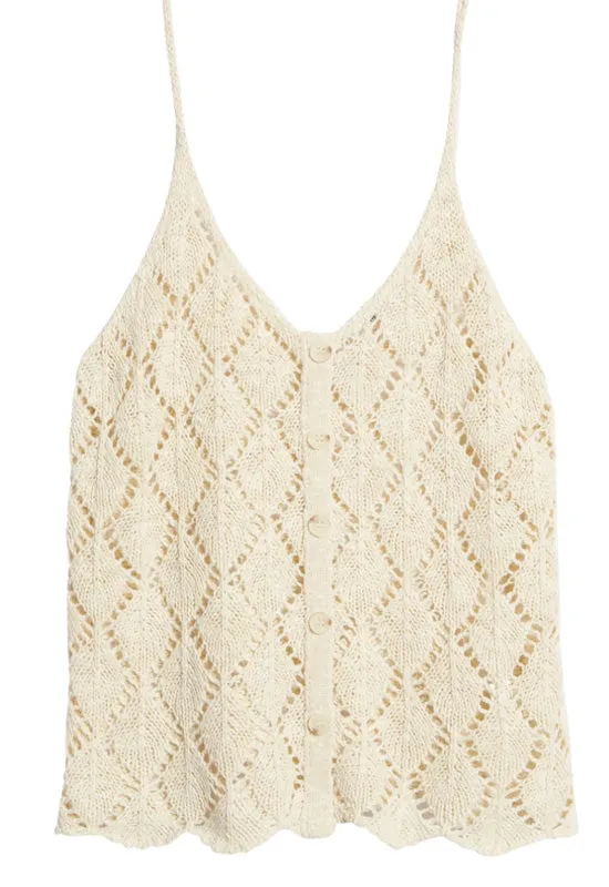 BB Dakota - Out West Tank Top Unbleached