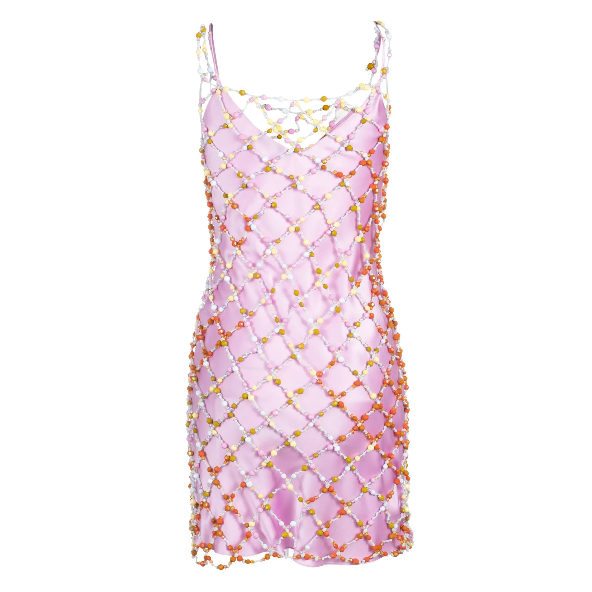 Beaded Cage Dress