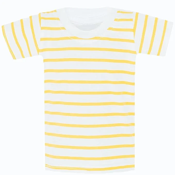 Boys Striped T-shirt and Dungaree Clothing Set