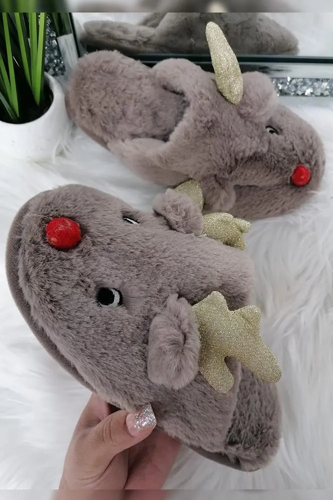 Christmas Reindeer Slippers Sandal