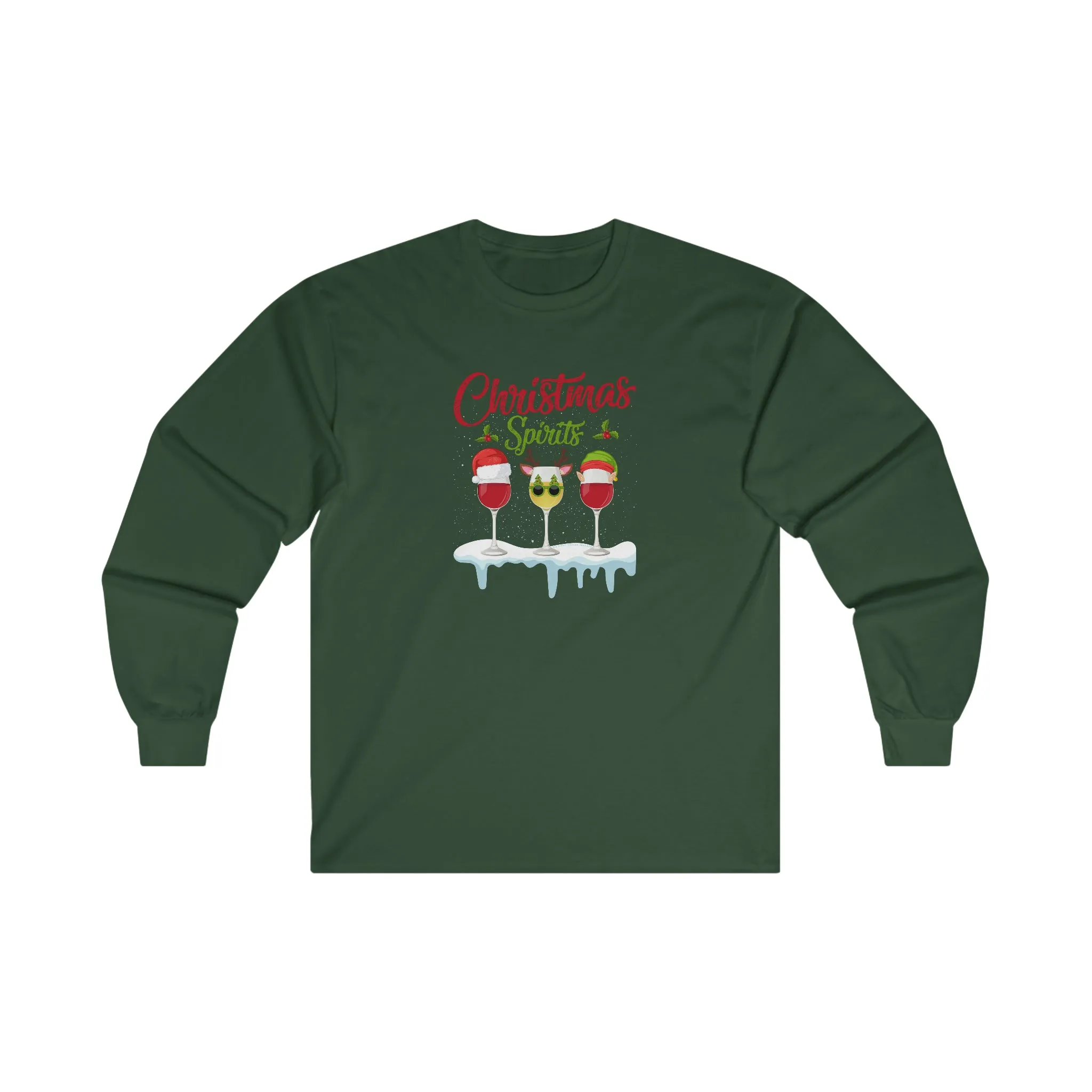 Christmas Spirits Long Sleeve Tee