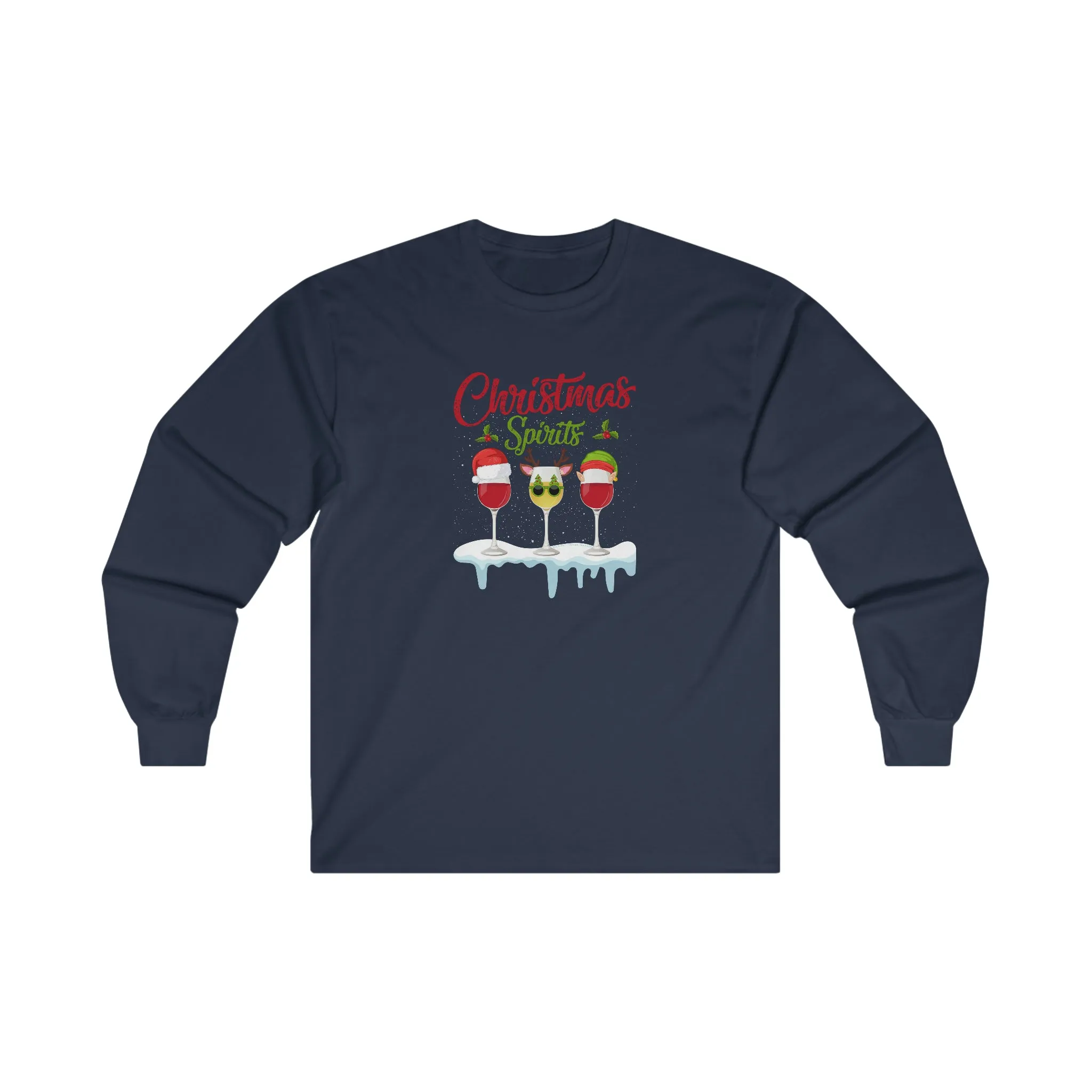 Christmas Spirits Long Sleeve Tee