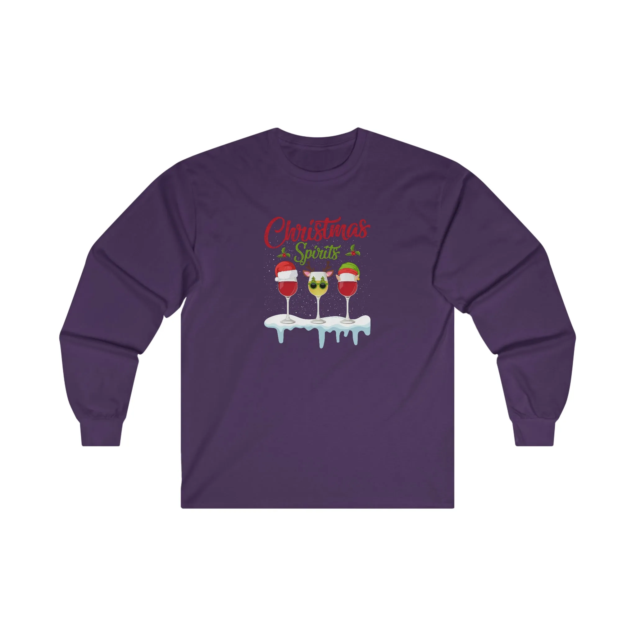 Christmas Spirits Long Sleeve Tee