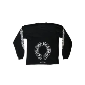 CHROME HEARTS HORSE SHOE LONG SLEEVE BLACK