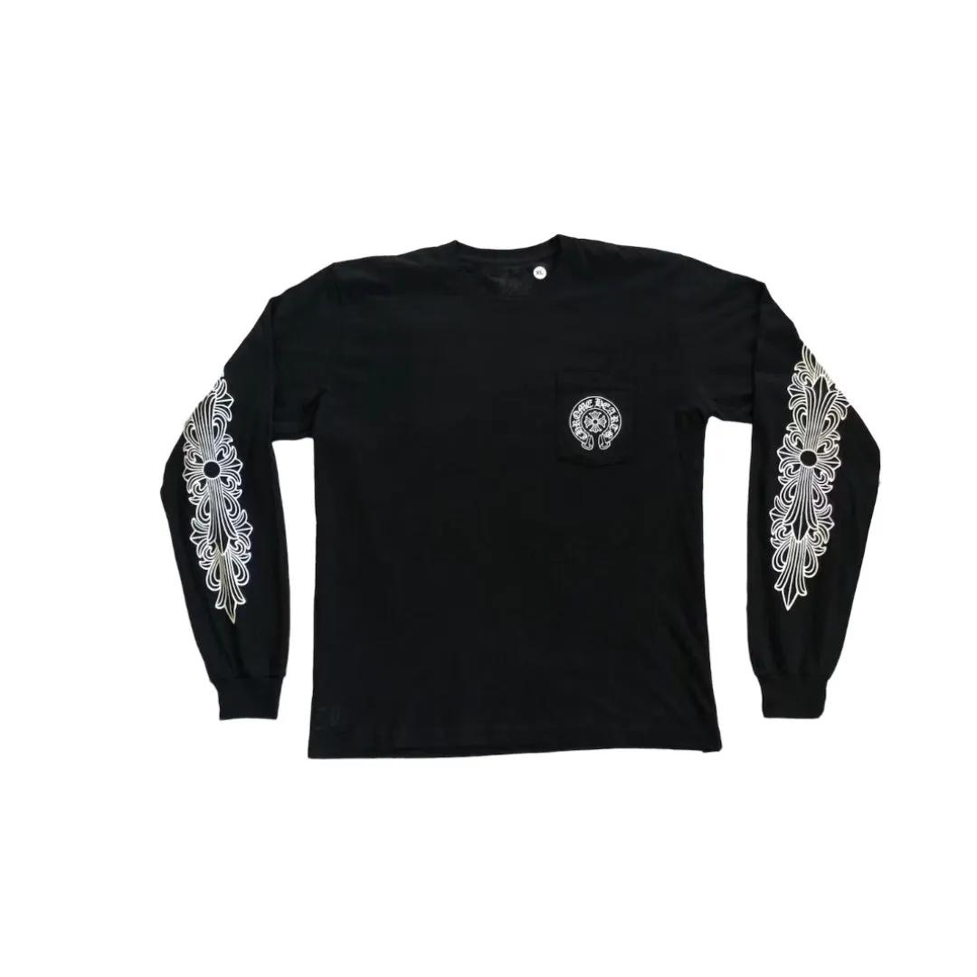 CHROME HEARTS HORSE SHOE LONG SLEEVE BLACK