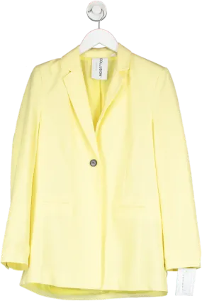 Collusion Yellow Longline Blazer UK 8