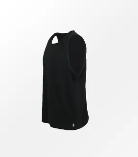 Eucalyptus Performance Tank - Black