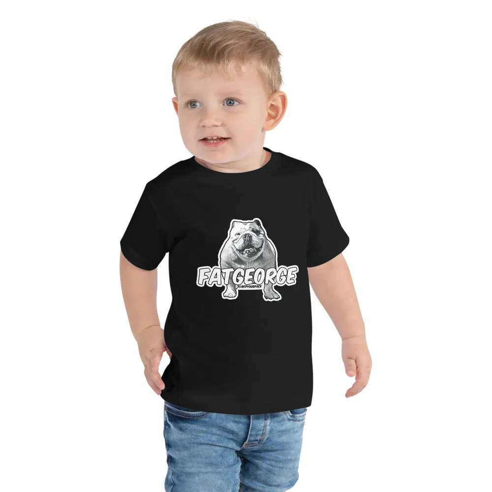 Fat George Toddler Short Sleeve Tee