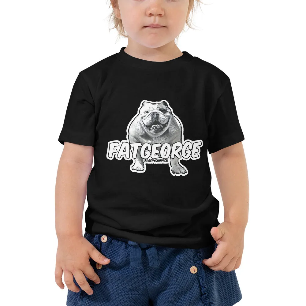 Fat George Toddler Short Sleeve Tee