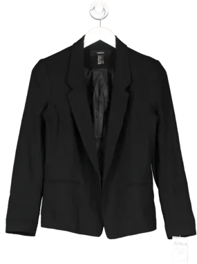 forever 21 Black Tailored Blazer UK S