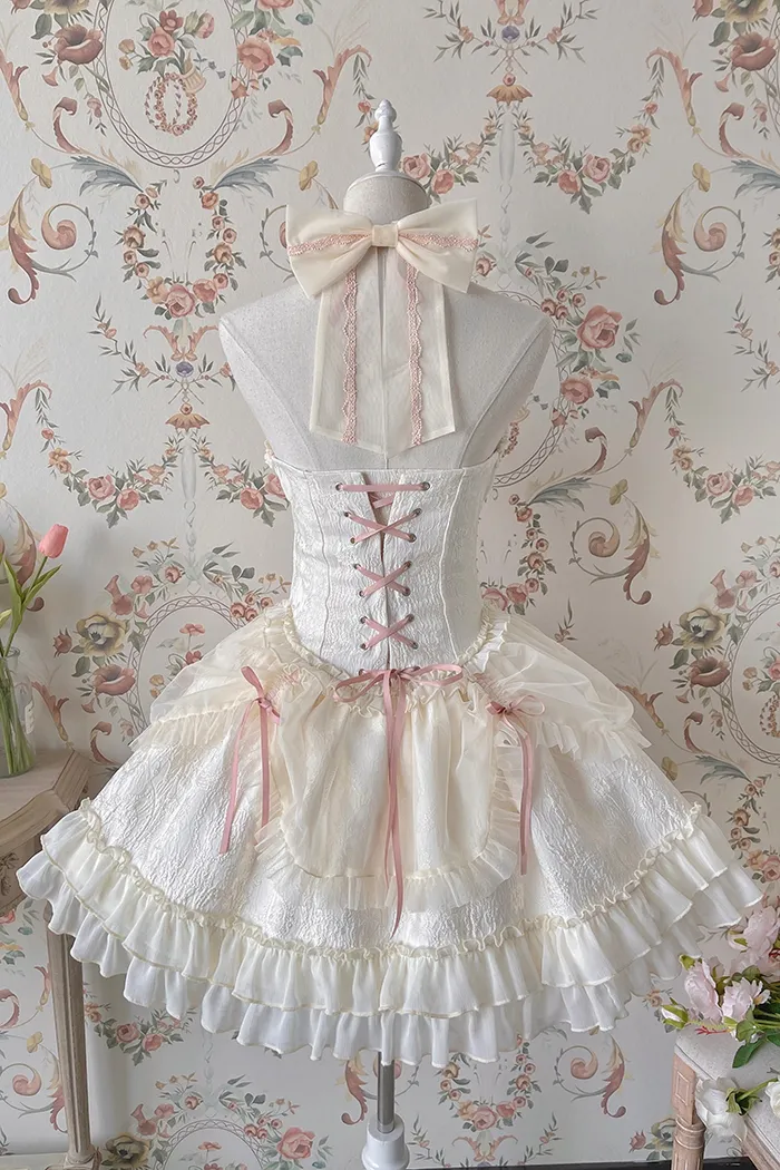 [Full Payment Reservation]Soft Gothic Cross Barbie Doll Halter Lolita Dress SP17397