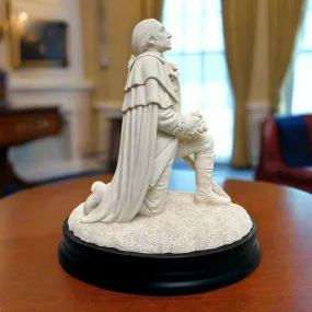 General George Washington Prayer Sculpture