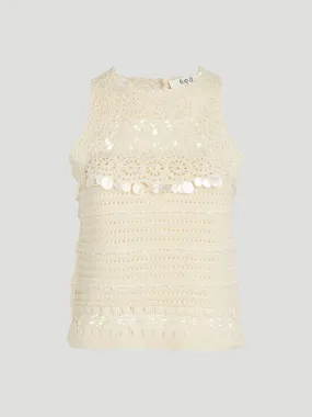 Gia Crochet Tank Top