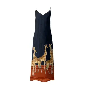 Giraffe Safari Slip Dress