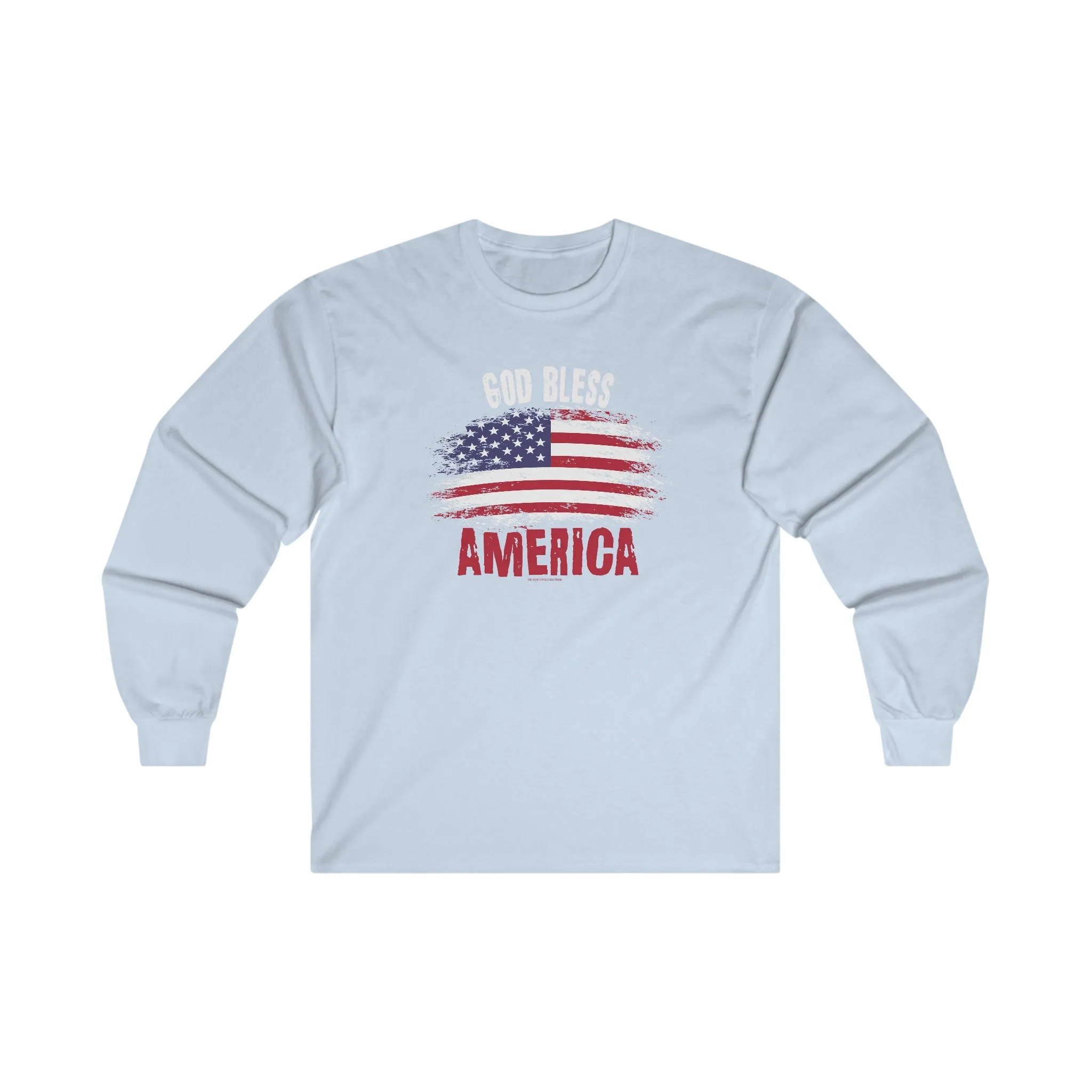 God Bless America Long Sleeve Tee