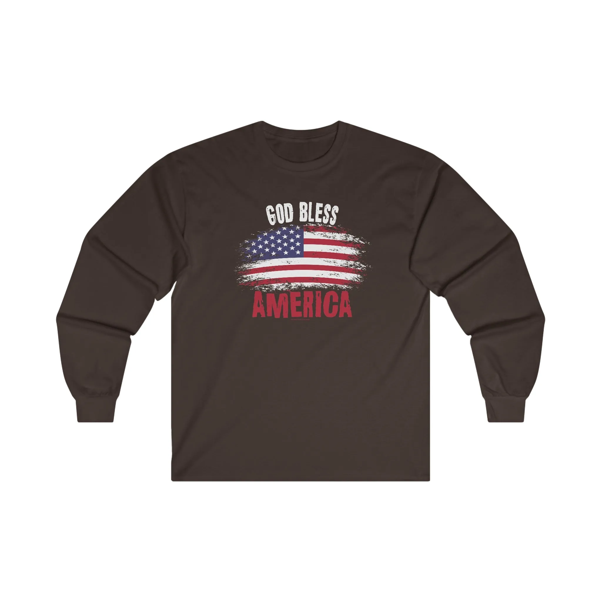 God Bless America Long Sleeve Tee