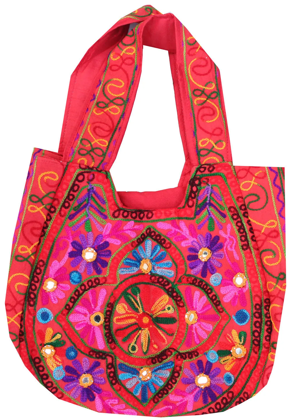 Handmade Womens Bohemian Hippie Gypsy Shoulder Bag Indian Clothing