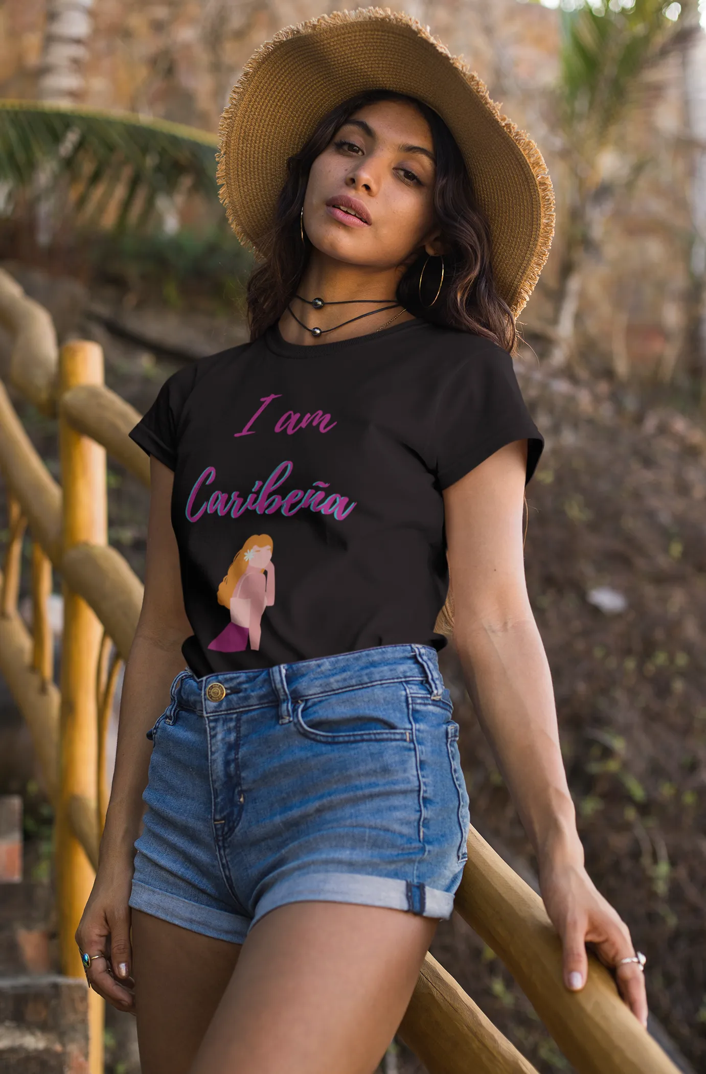 I am Caribea Blonde Tee