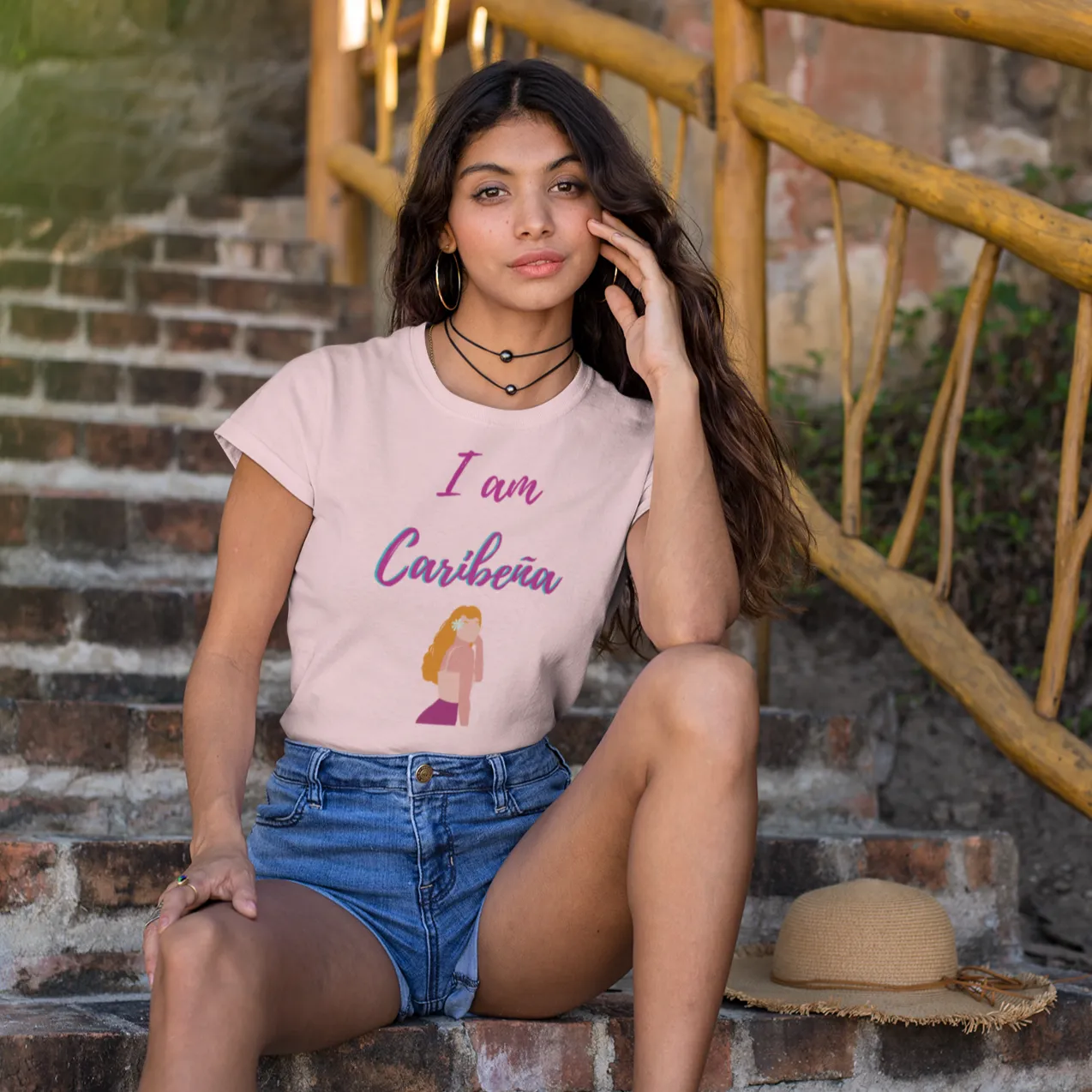 I am Caribea Blonde Tee