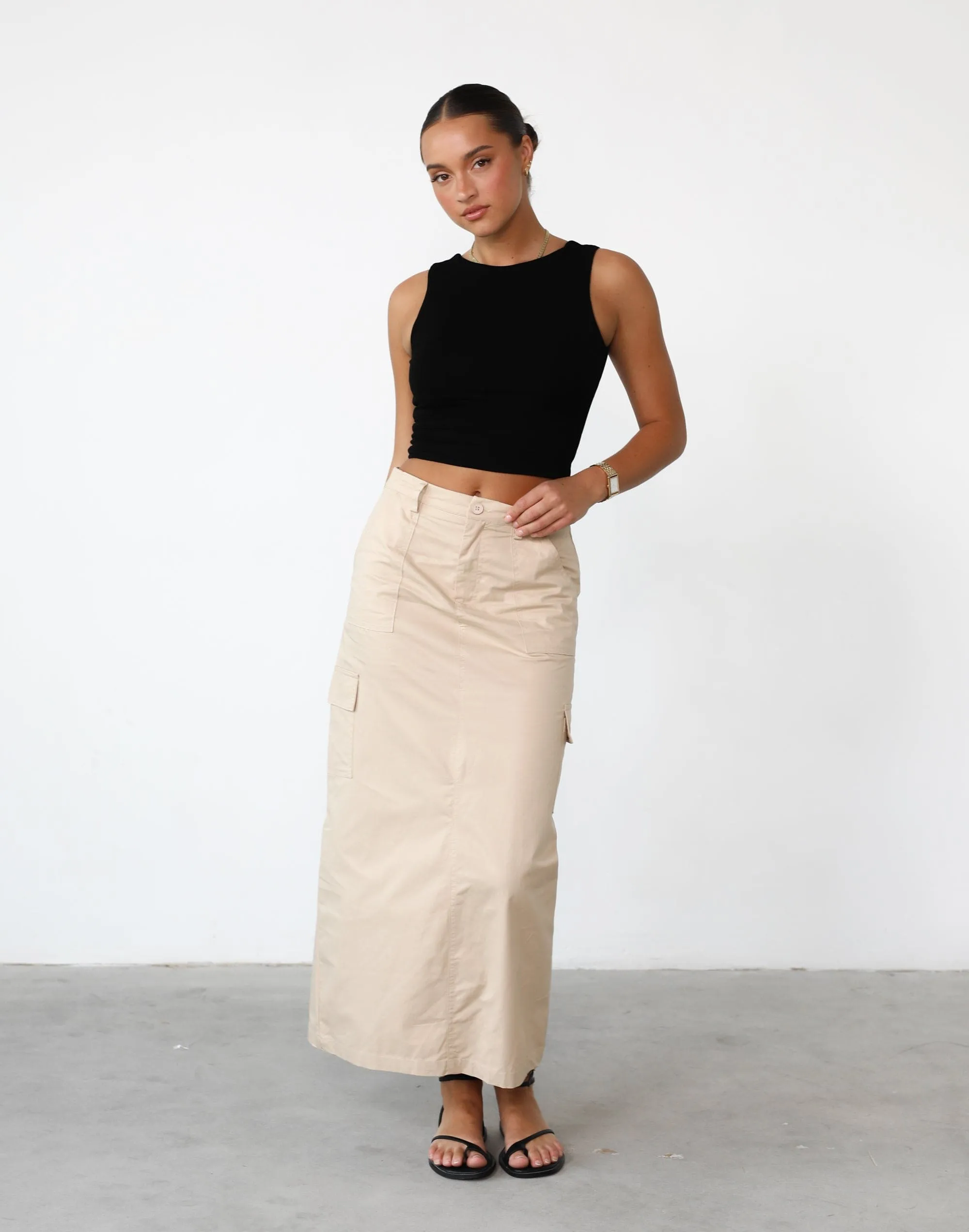 Indi Crop Top (Black)