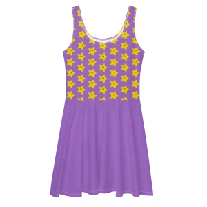 Kawaii Stars Skater Dress (Adult XS-3XL)