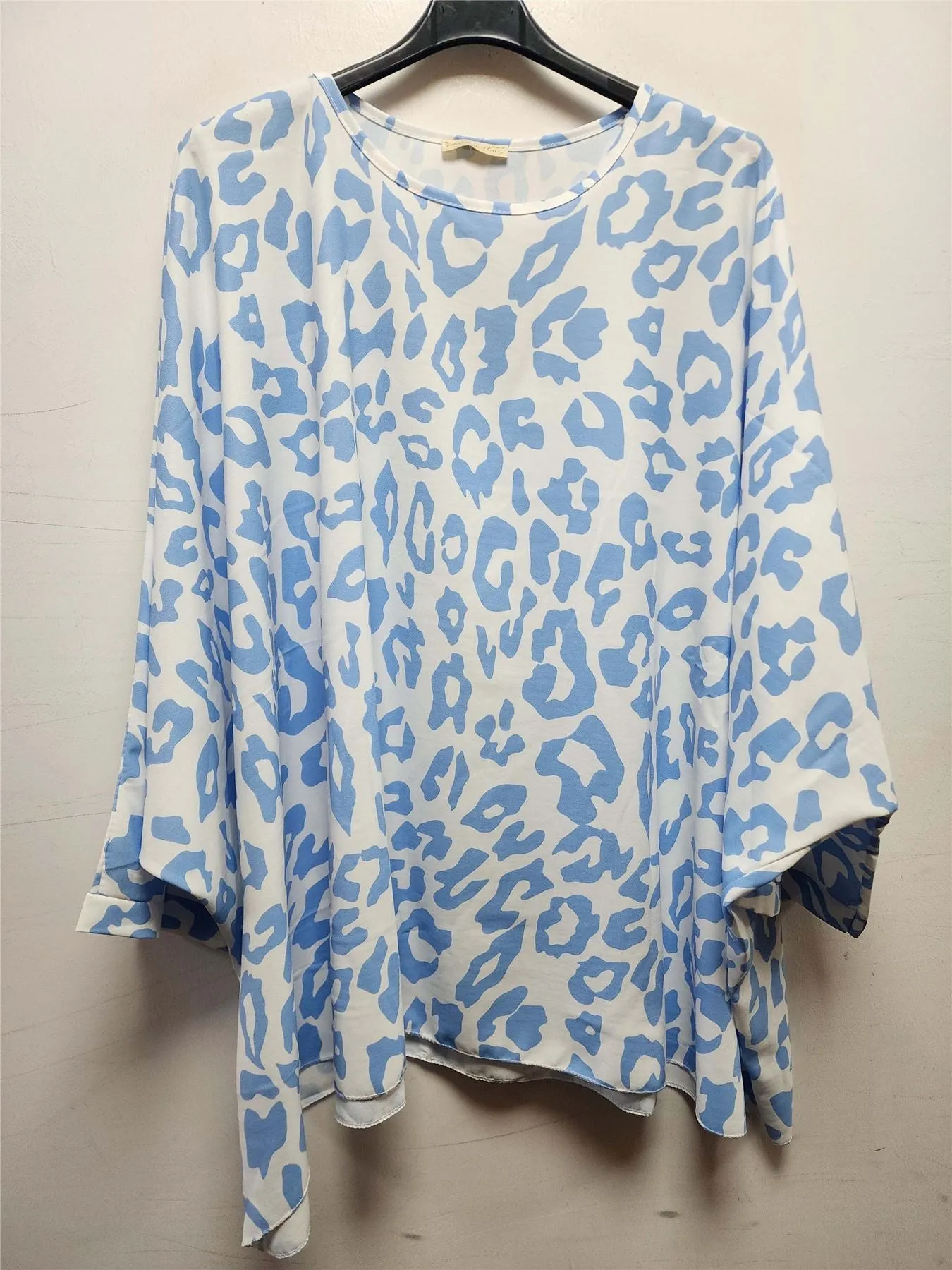 Leopard Print Viscose Top