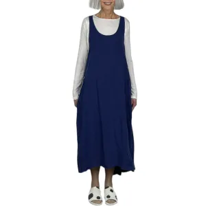 LINEN APRON DRESS