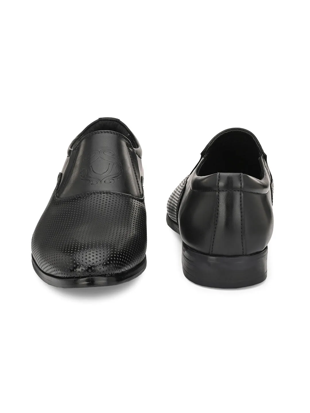 Malone Black Slip-ons