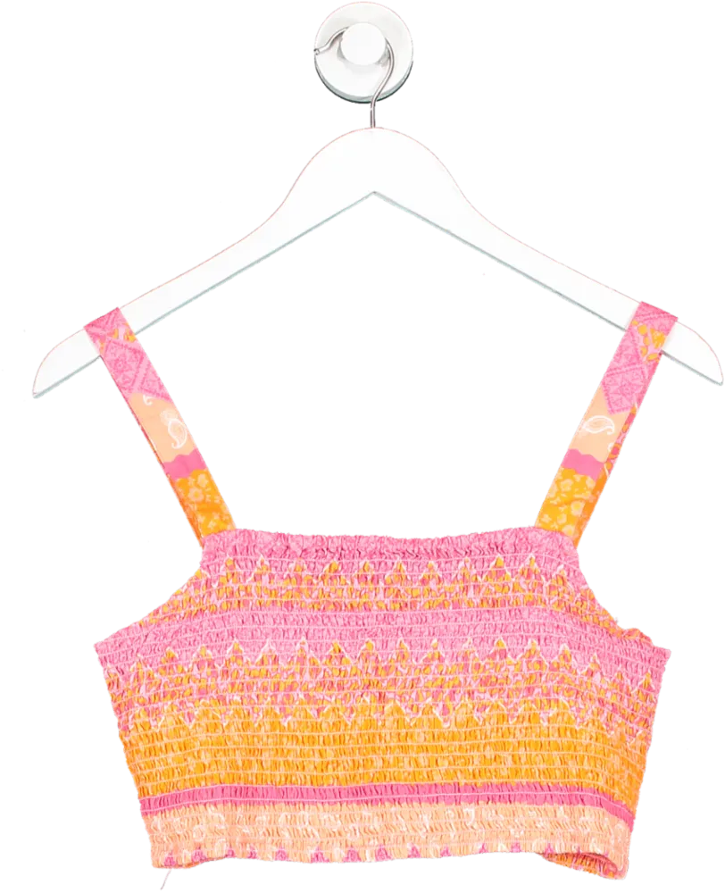 Never Fully Dressed Pink Evisa Crop Top UK 10