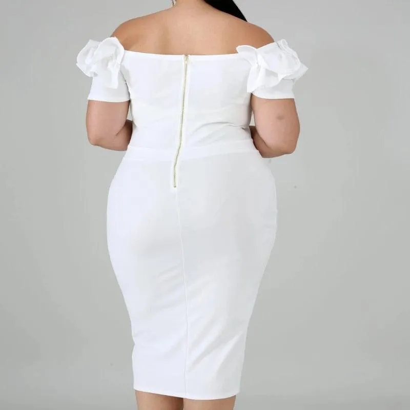 Off Shoulder Bodycon Party Dress