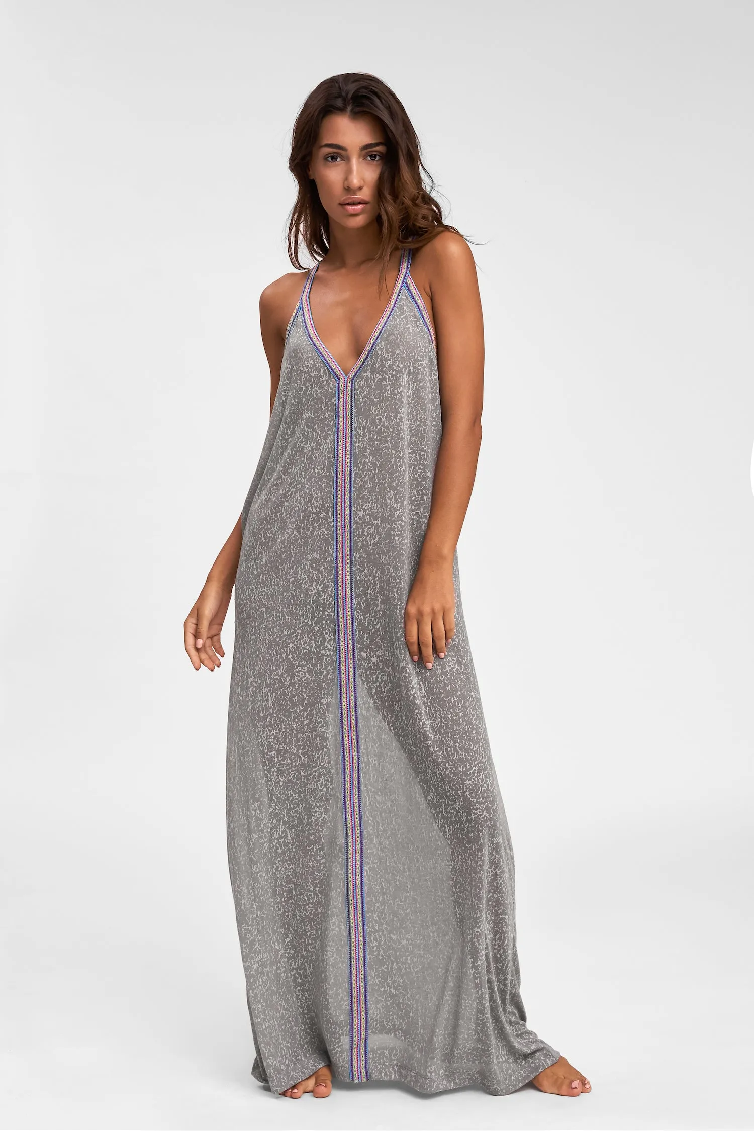 PITUSA Inca Sundress | Grey