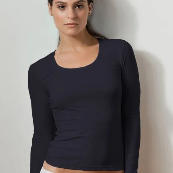 Plus Size Long Sleeve Scoop Neck (Discontinued sizes) - FINAL SALE