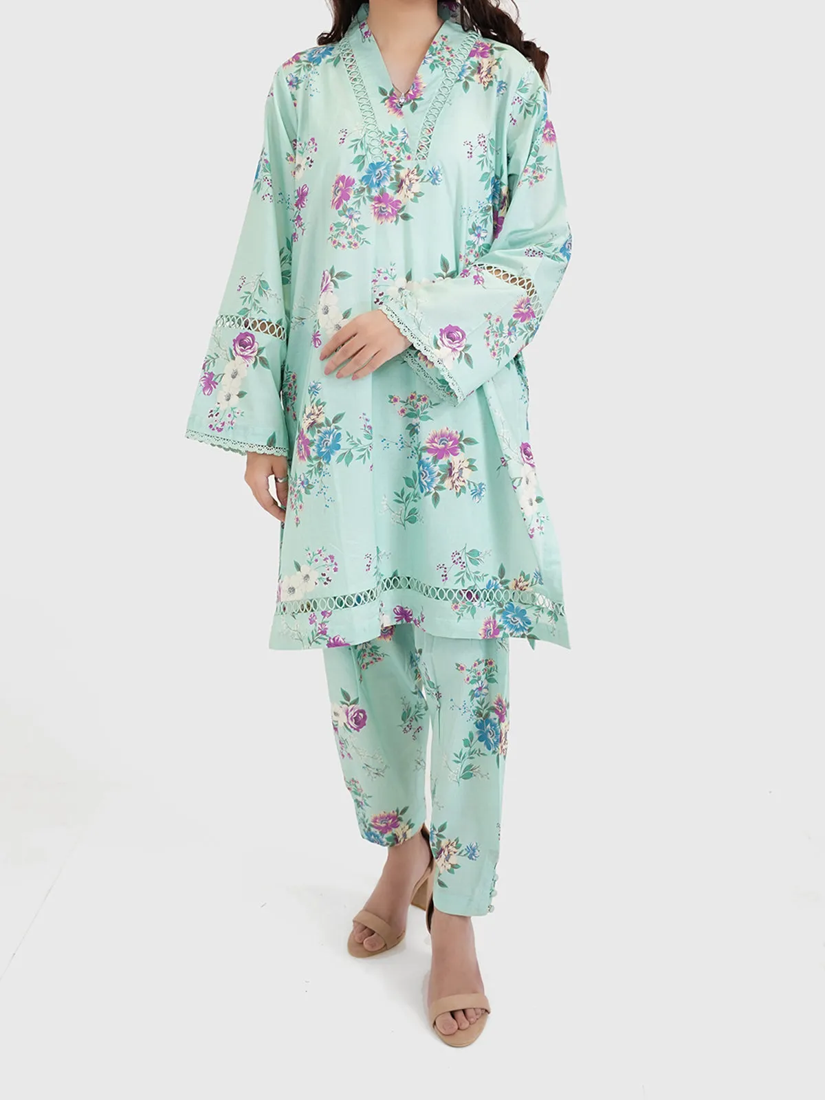 "MAHON" Printed Suit