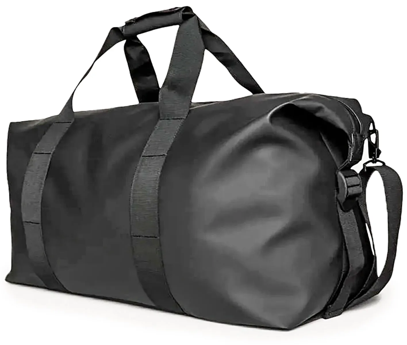 Rains Hilo Weekend Bag In Black 47 Litre