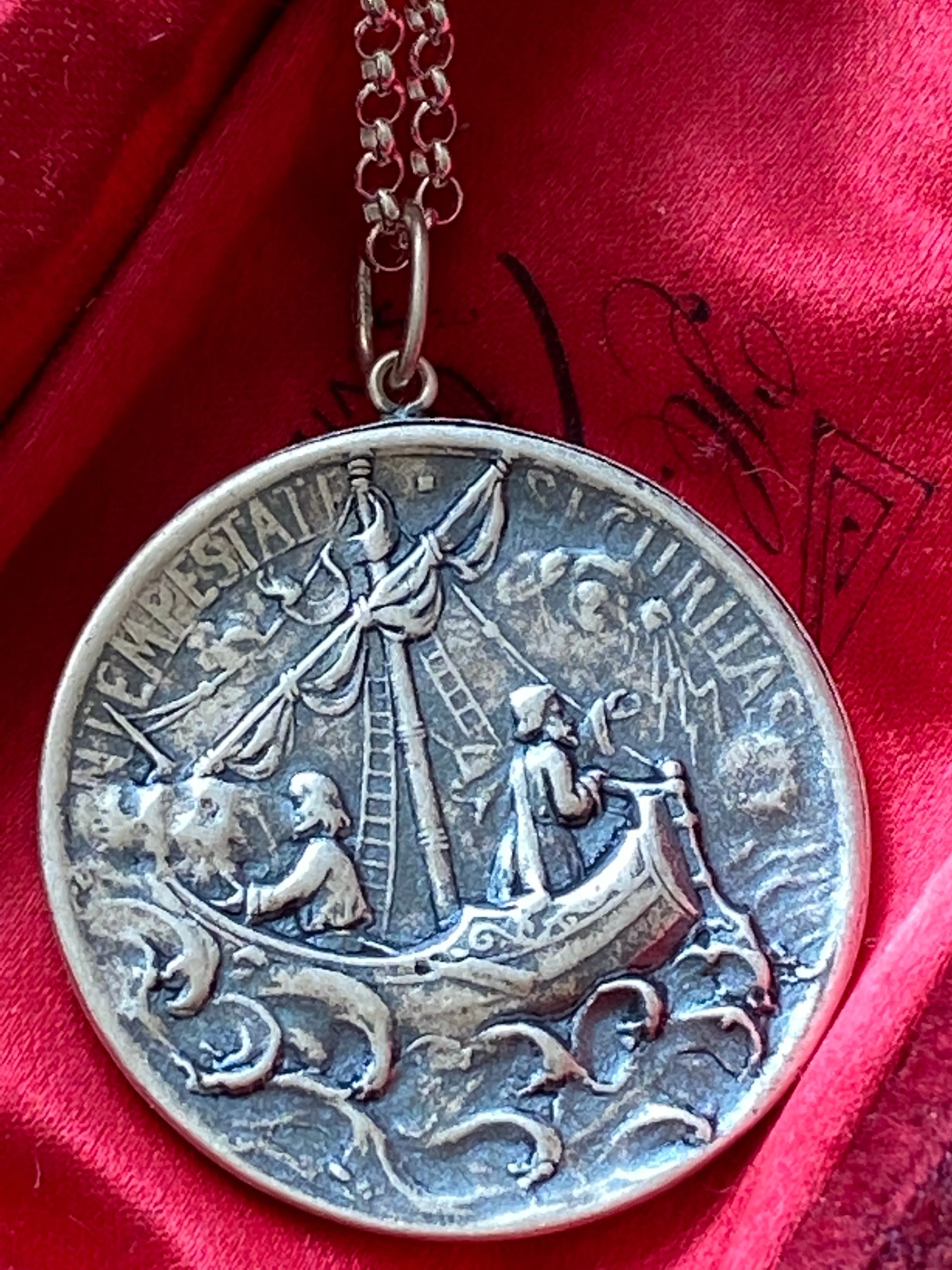 Saint George Medal Necklace