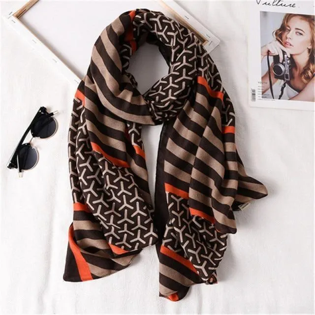 Stripes Luxury Scarves