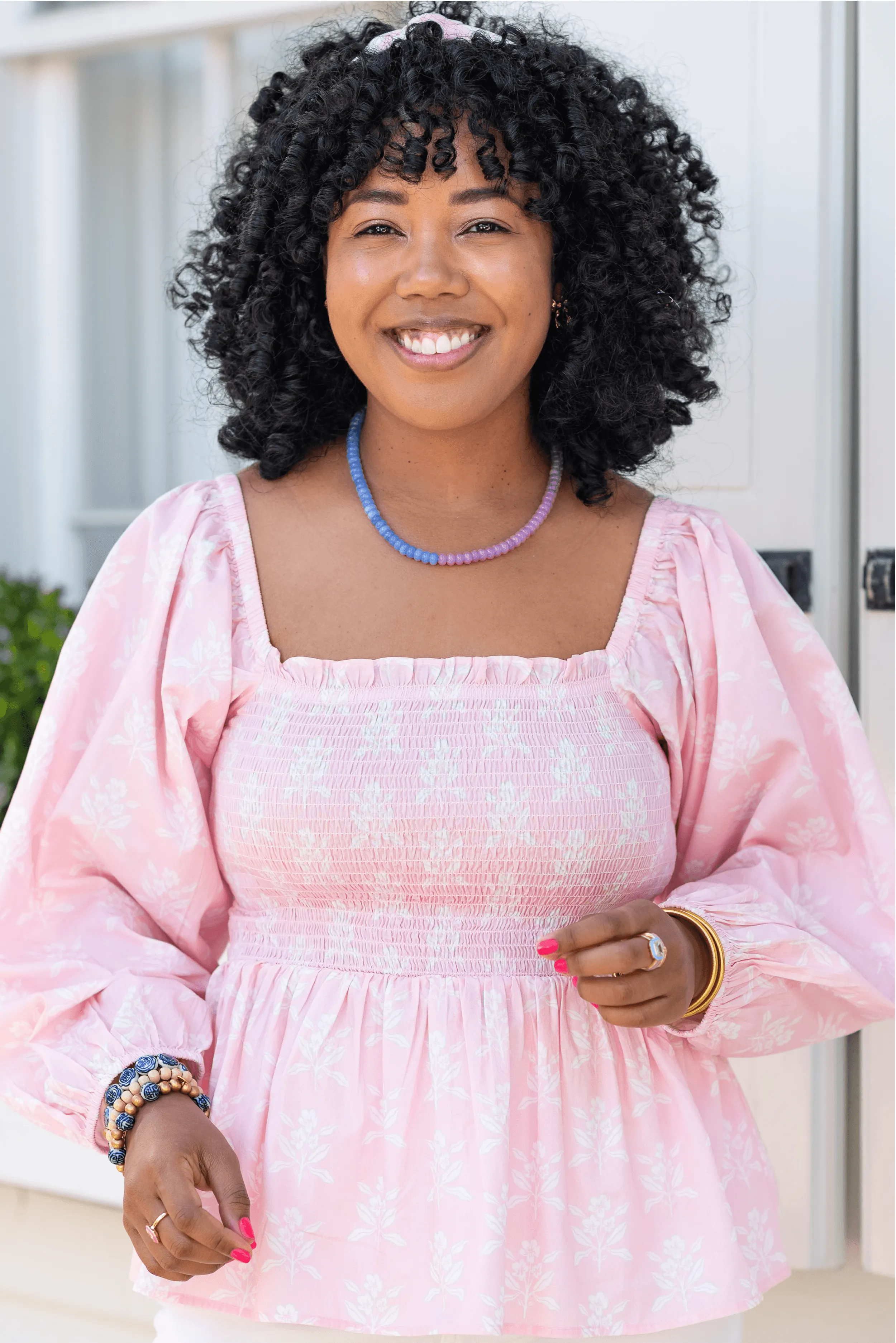 The Blush Block Top