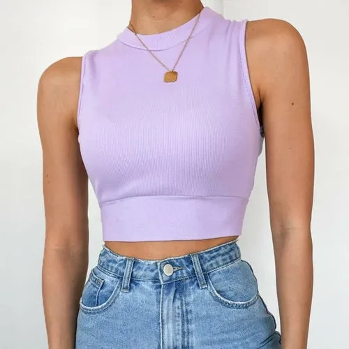 Women Cross Sexy Tank Top Blouse