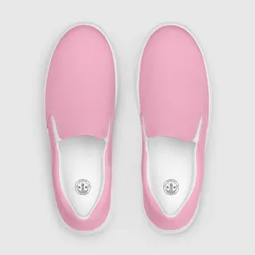 Women’s slip-on canvas shoes - Pink